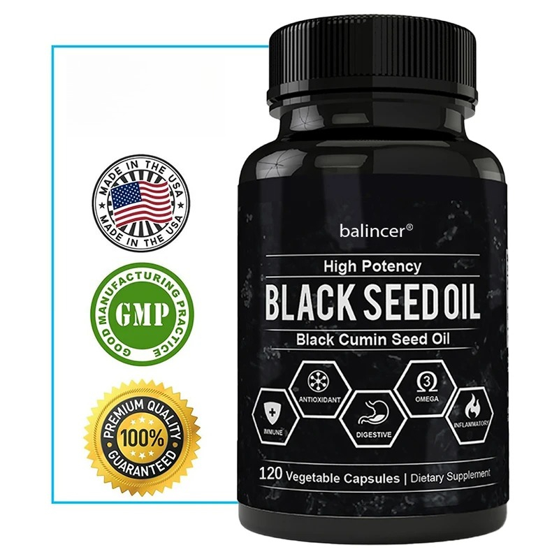 Health Wellness Vitamins - Olejek z nasion czarnych kminek -