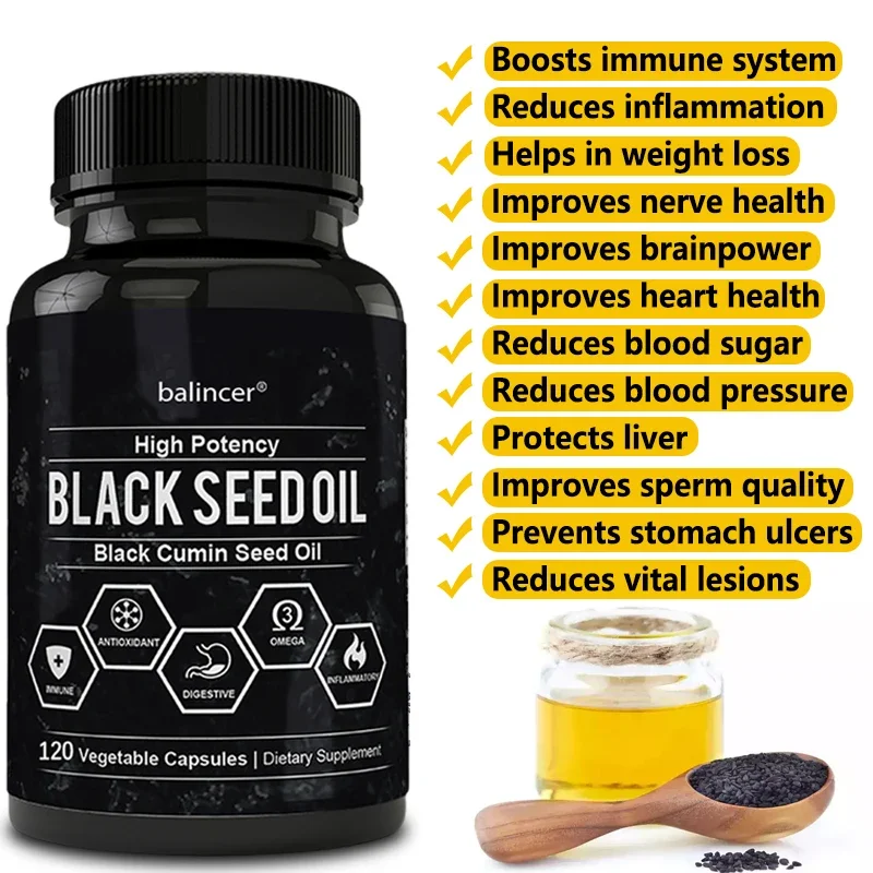 Olejek z nasion czarnych kmine – Health Wellness Vitamins recenzja i cena