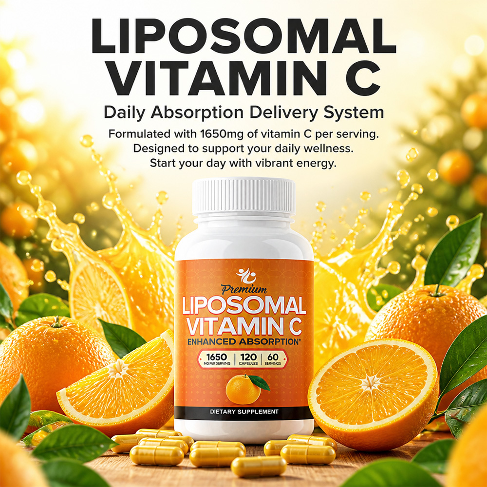 Kapsułki z Witaminą C w Liposo – Health Wellness Vitamins recenzja i cena