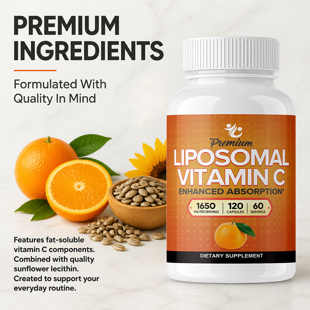 Kapsułki z Witaminą C w Liposo – Health Wellness Vitamins recenzja i cena