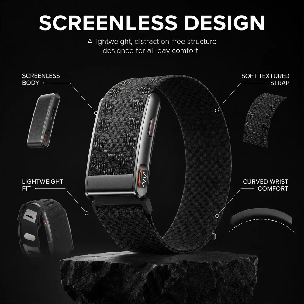 Nowy Bezszkieletowy Smartwatch – Health Wellness Activities recenzja i cena