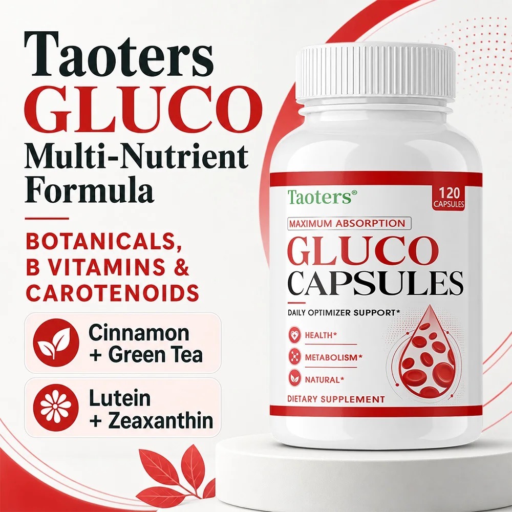 Kapsułki Gluco – Maksymalna Ab – Health Wellness Vitamins recenzja i cena