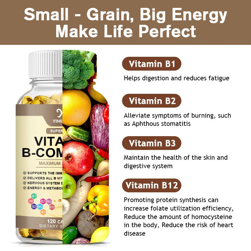Wzmacnający kompleks witamin B – Health Wellness Vitamins recenzja i cena