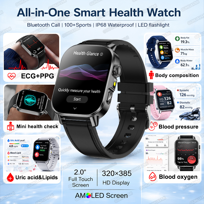 Smartwatch 2026 Ultra AI Welln – Health Wellness Activities recenzja i cena